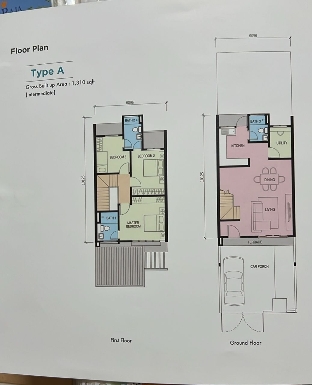 Double Storey Terrace House For Sale  - Saron @ Bandar Bukit Raja